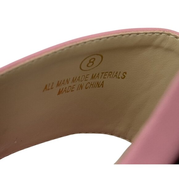 Lulus Janiya 8 Women Light Pink High Heel Sandals - Picture 8 of 11